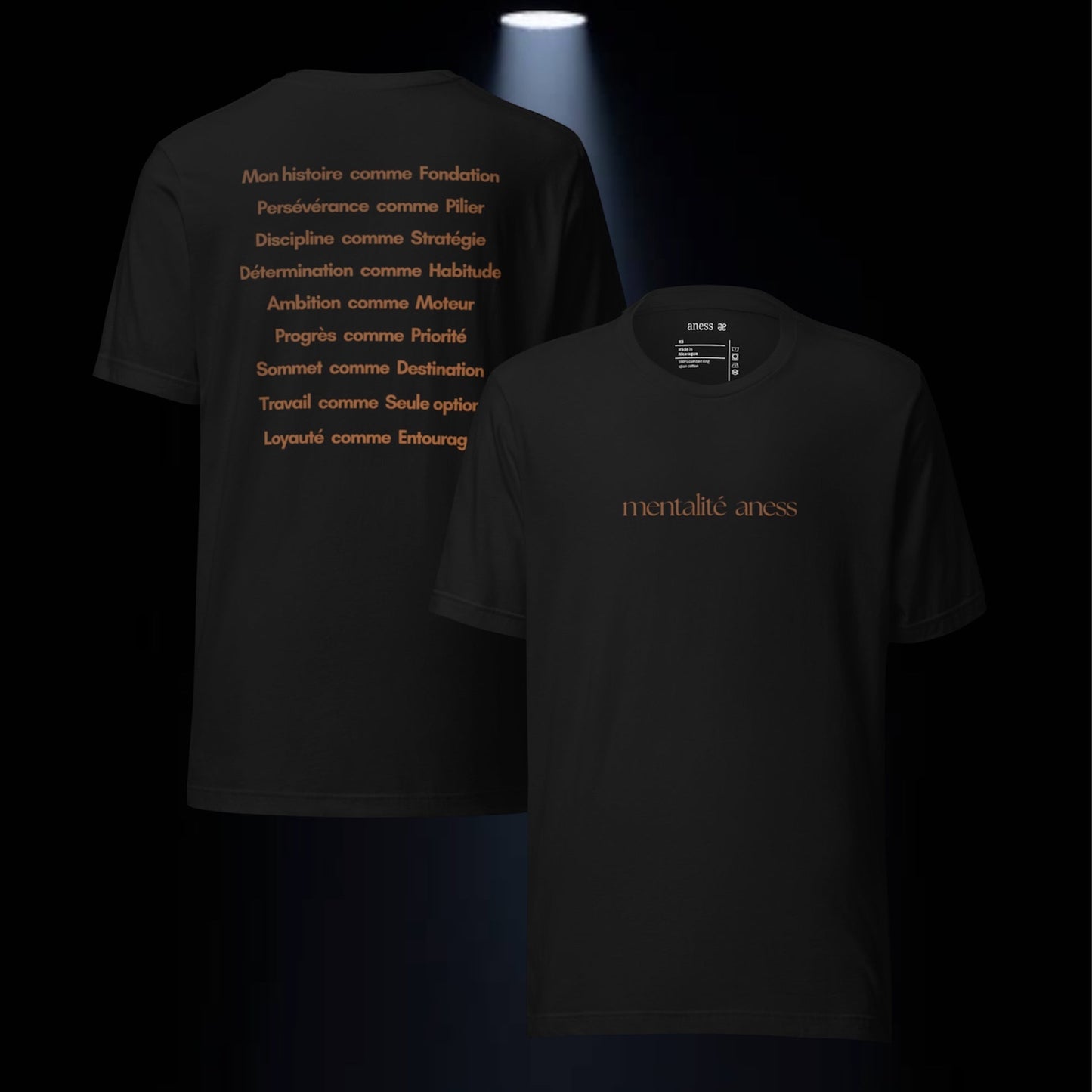 T-shirt mentalité aness