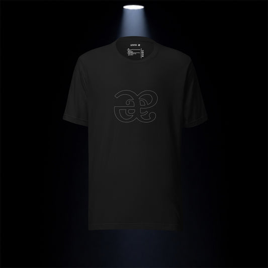 T-shirt logo gris