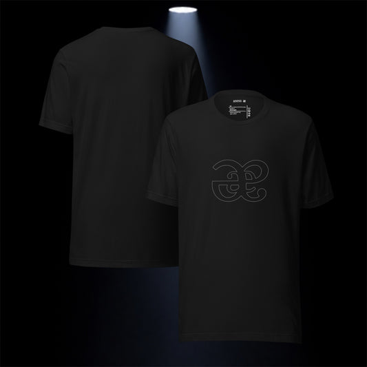 T-shirt logo gris